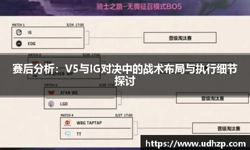 赛后分析：V5与IG对决中的战术布局与执行细节探讨